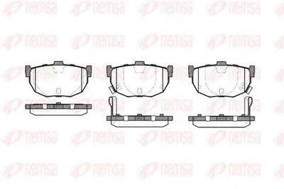 Комплект тормозных колодок, дисковый тормоз KAWE купить