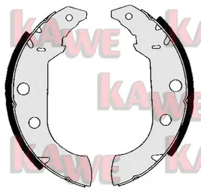 Комплект тормозных колодок KAWE купить