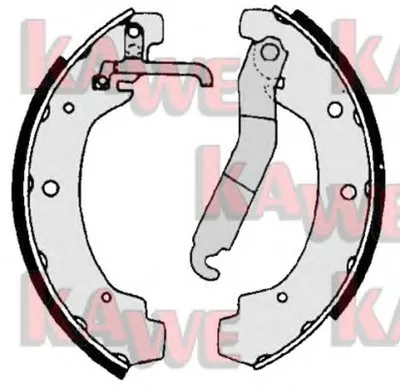 Комплект тормозных колодок KAWE купить