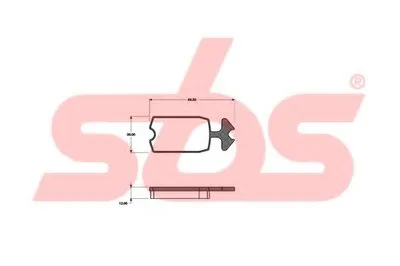 Комплект тормозных колодок, дисковый тормоз sbs купить