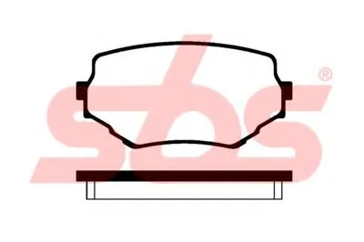 Комплект тормозных колодок, дисковый тормоз sbs купить