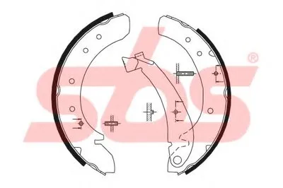 Комплект тормозных колодок sbs купить