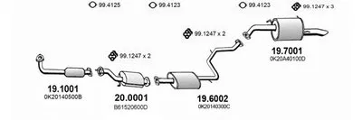 Система выпуска ОГ ASSO купить