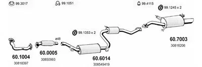 Система выпуска ОГ ASSO купить