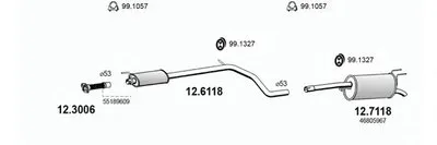 Система выпуска ОГ ASSO купить