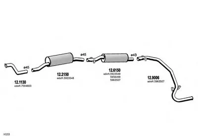 Система выпуска ОГ ASSO купить