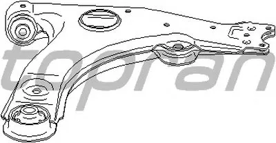 Рычаг независимой подвески колеса, подвеска колеса TOPRAN купить