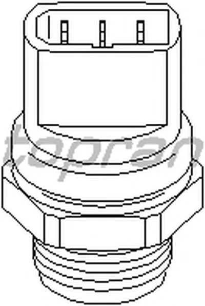 Термовыключатель, вентилятор радиатора TOPRAN купить