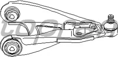 Рычаг независимой подвески колеса, подвеска колеса TOPRAN купить