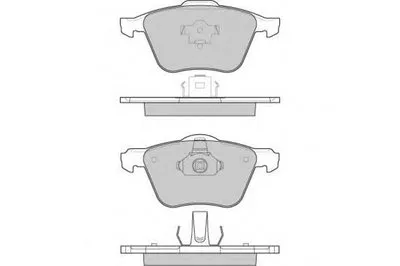 Комплект тормозных колодок, дисковый тормоз E.T.F. купить