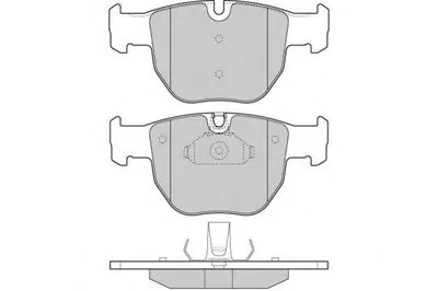 Комплект тормозных колодок, дисковый тормоз E.T.F. купить