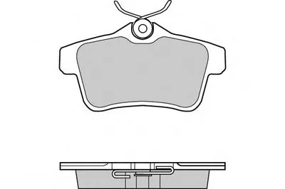Комплект тормозных колодок, дисковый тормоз E.T.F. купить