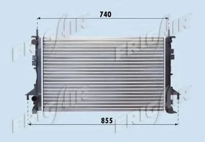 Радиатор, охлаждение двигателя FRIGAIR купить