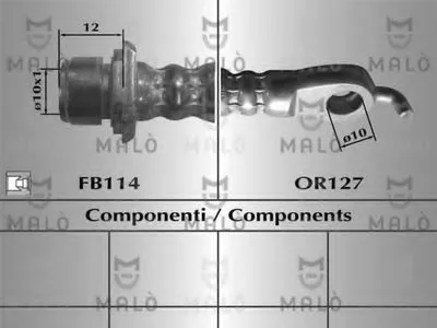 Тормозной шланг MALÒ купить