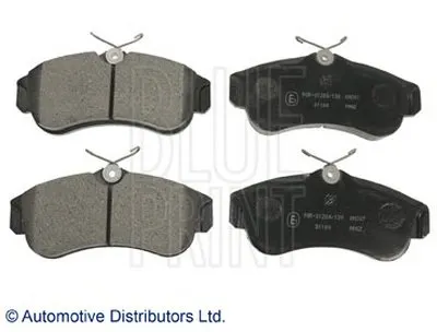 Комплект тормозных колодок, дисковый тормоз BLUE PRINT купить