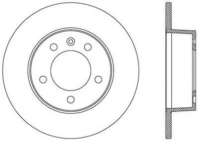 Тормозной диск ADAPTIVE OPEN PARTS купить