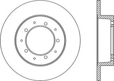 Тормозной диск RADIANCE OPEN PARTS купить