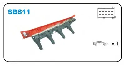 Катушка зажигания JANMOR купить