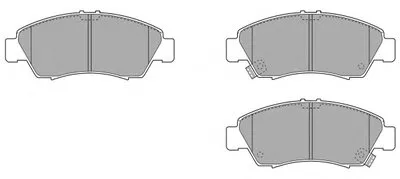 Комплект тормозных колодок, дисковый тормоз FREMAX купить