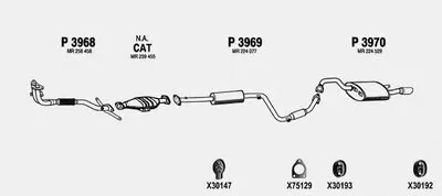 Система выпуска ОГ FENNO купить