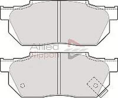 Комплект тормозных колодок, дисковый тормоз ANL Braking COMLINE купить