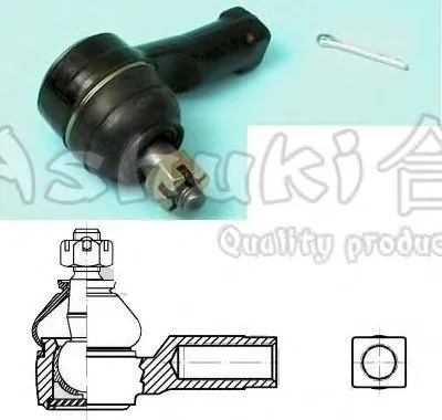 Наконечник поперечной рулевой тяги ASHUKI купить