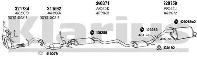 Система выпуска ОГ KLARIUS купить