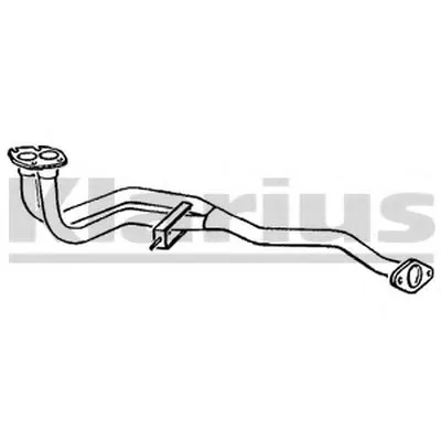 Труба выхлопного газа KLARIUS купить