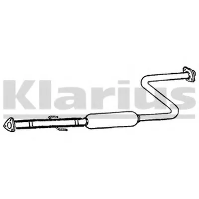 Средний глушитель выхлопных газов KLARIUS купить