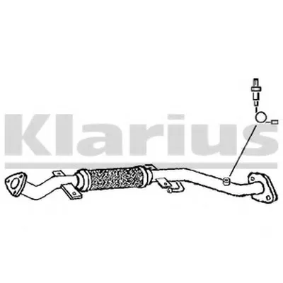 Труба выхлопного газа KLARIUS купить
