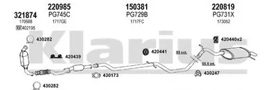 Система выпуска ОГ KLARIUS купить