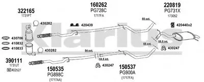 Система выпуска ОГ KLARIUS купить