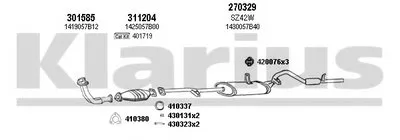 Система выпуска ОГ KLARIUS купить
