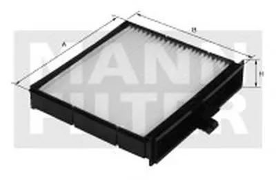 Фильтр, воздух во внутренном пространстве UNICO FILTER купить