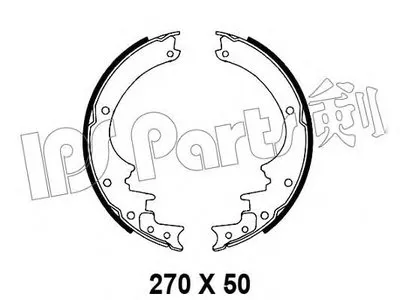 Тормозные колодки IPS Parts IPS Parts купить