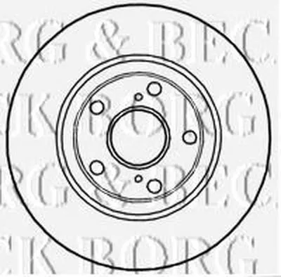 Тормозной диск BORG & BECK купить