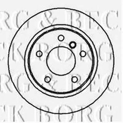 Тормозной диск BORG & BECK купить
