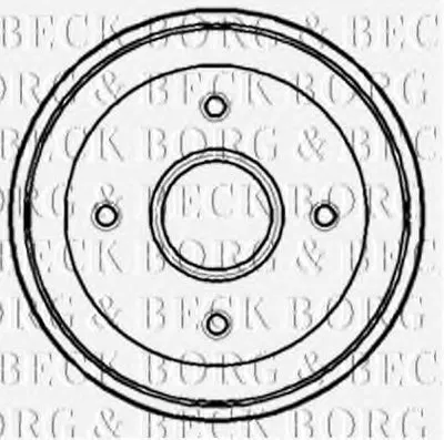 Тормозной барабан BORG & BECK купить