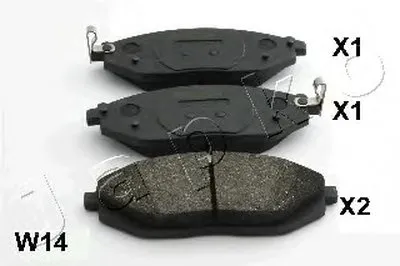 Комплект тормозных колодок, дисковый тормоз JAPKO купить