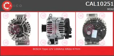 Генератор REMANUFACTURED SERIES CASCO купить