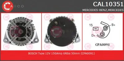 Генератор BRAND NEW SERIES CASCO купить