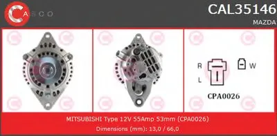 Генератор BRAND NEW SERIES CASCO купить