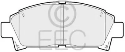 Комплект тормозных колодок, дисковый тормоз EEC купить
