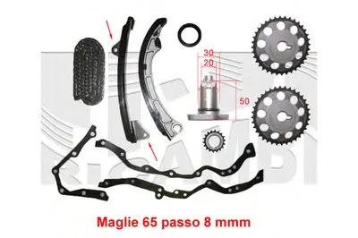 Комплект цепи привода распредвала AUTOTEAM купить