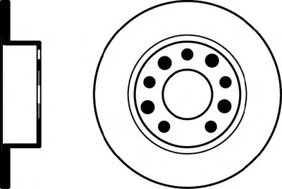 Тормозной диск HELLA PAGID купить