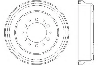 Тормозной барабан HELLA PAGID купить