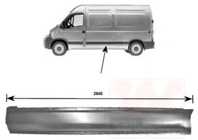 Боковина VAN WEZEL купить