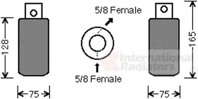 Осушитель, кондиционер VAN WEZEL купить