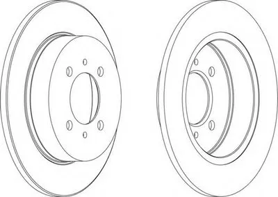 Тормозной диск PREMIER FERODO купить