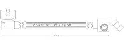 Тормозной шланг REMKAFLEX купить